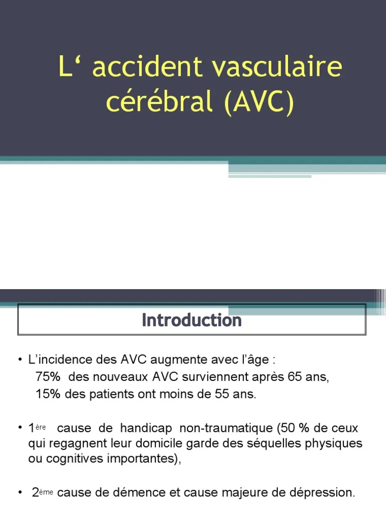 accident vasculaire cérébral — FR news