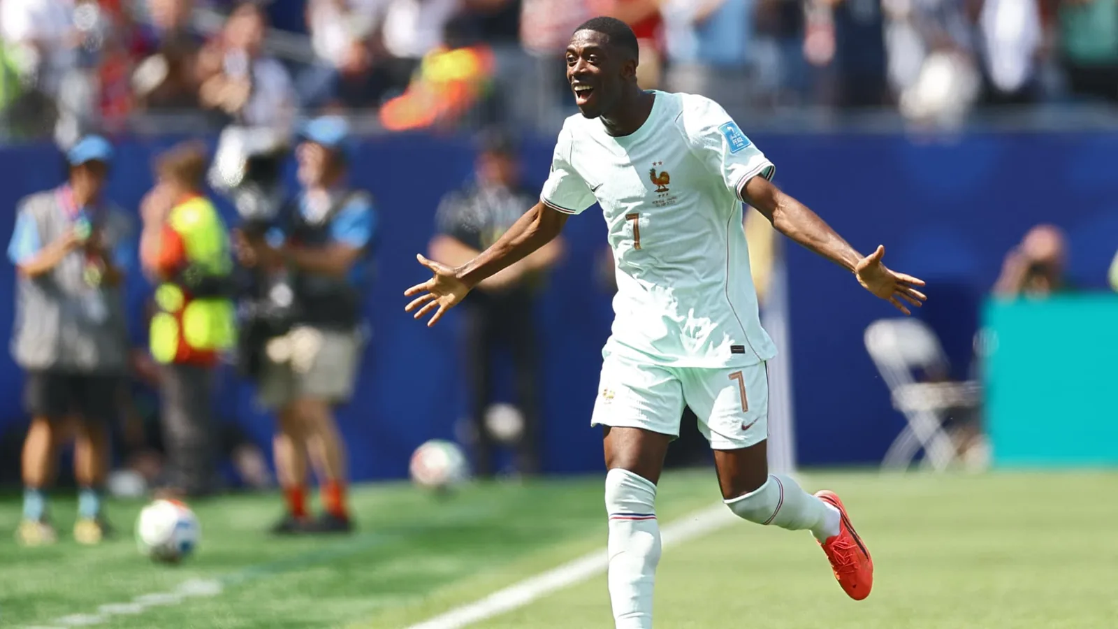 Coupe du monde : l'ouverture du score d'Ousmane Dembélé face à la Norvège en vidéo