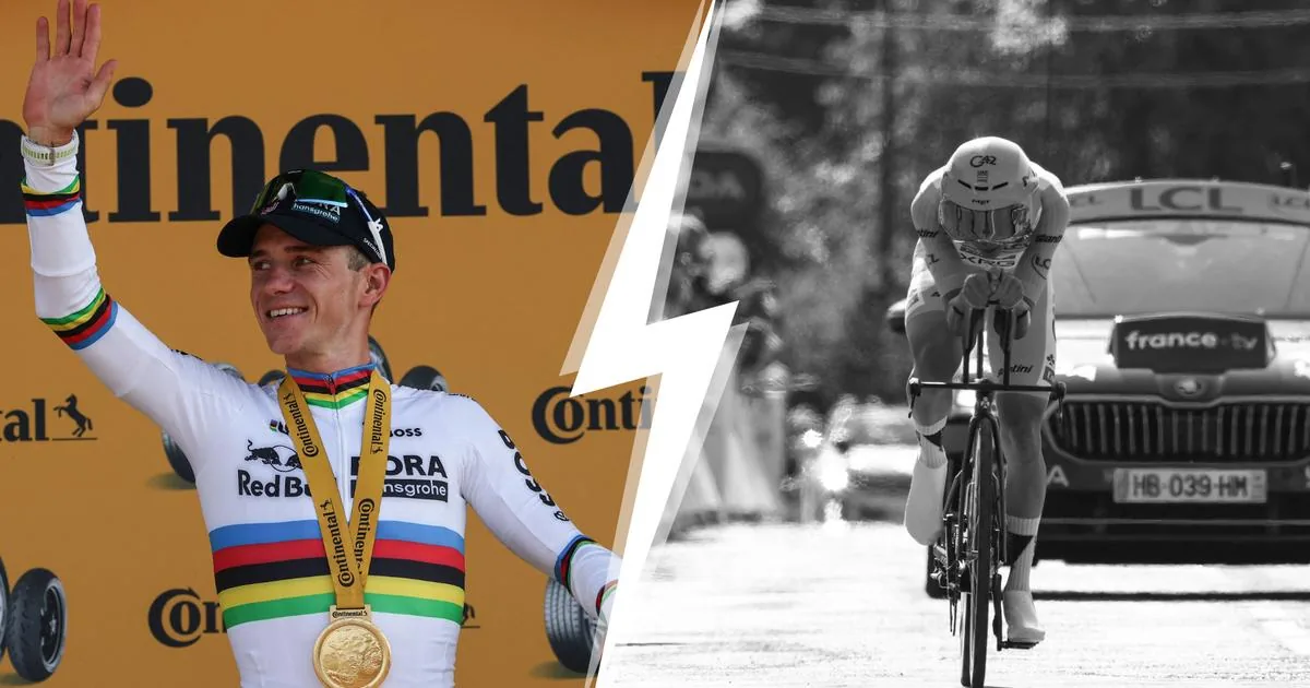 Paul Seixas, après sa 4e place sur le chrono du Tour de France : « La descente était peut-être un peu dangereuse sur un vélo de chrono »