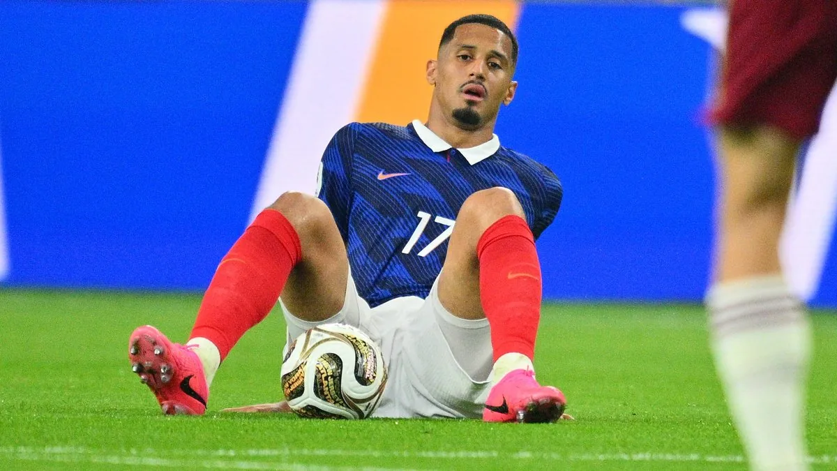 Coupe du monde 2026 - William Saliba aurait joué le Mondial avec une fracture du dos - Eurosport