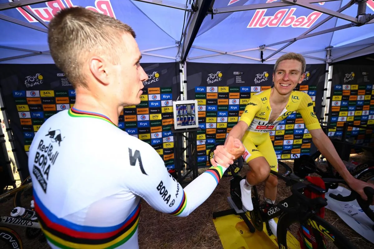 Tadej Pogacar sur la victoire de Remco Evenepoel lors l'étape du 16 du Tour de France : « C'est une légende du contre-la-montre » - L'Équipe
