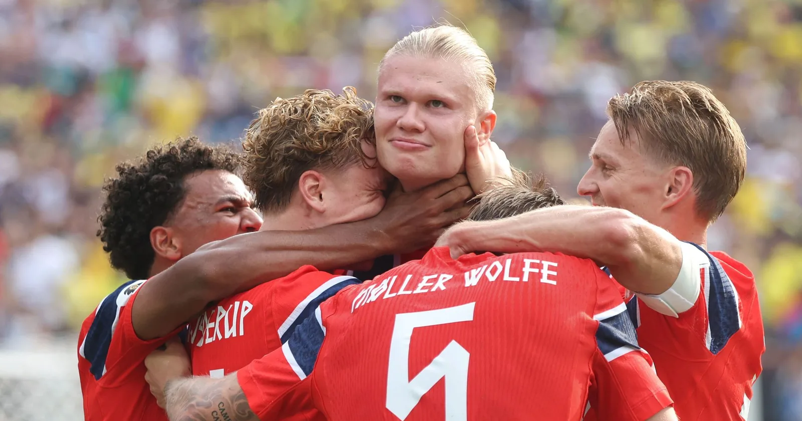 Coupe du monde 2026 - Avant Norvège - Angleterre : Erling Haaland, la tête qui dépasse, le sourire qui fait peur - Eurosport