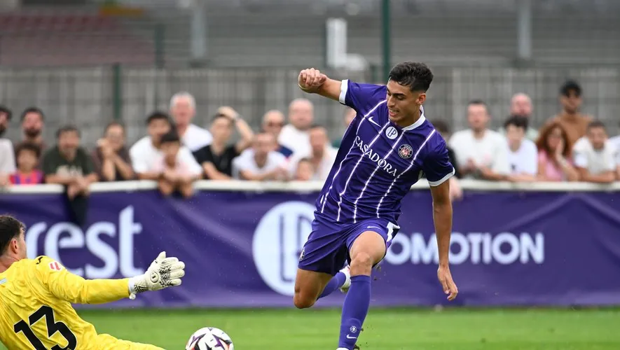 Julian Vignolo a marqué le premier but de la partie.