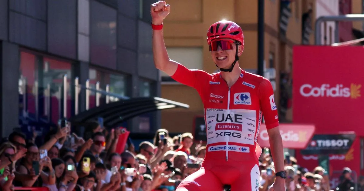 « Ça ne sert à rien de le suivre... » : le fatalisme du peloton de la Vuelta face à la supériorité de Tadej Pogacar - Ouest-France