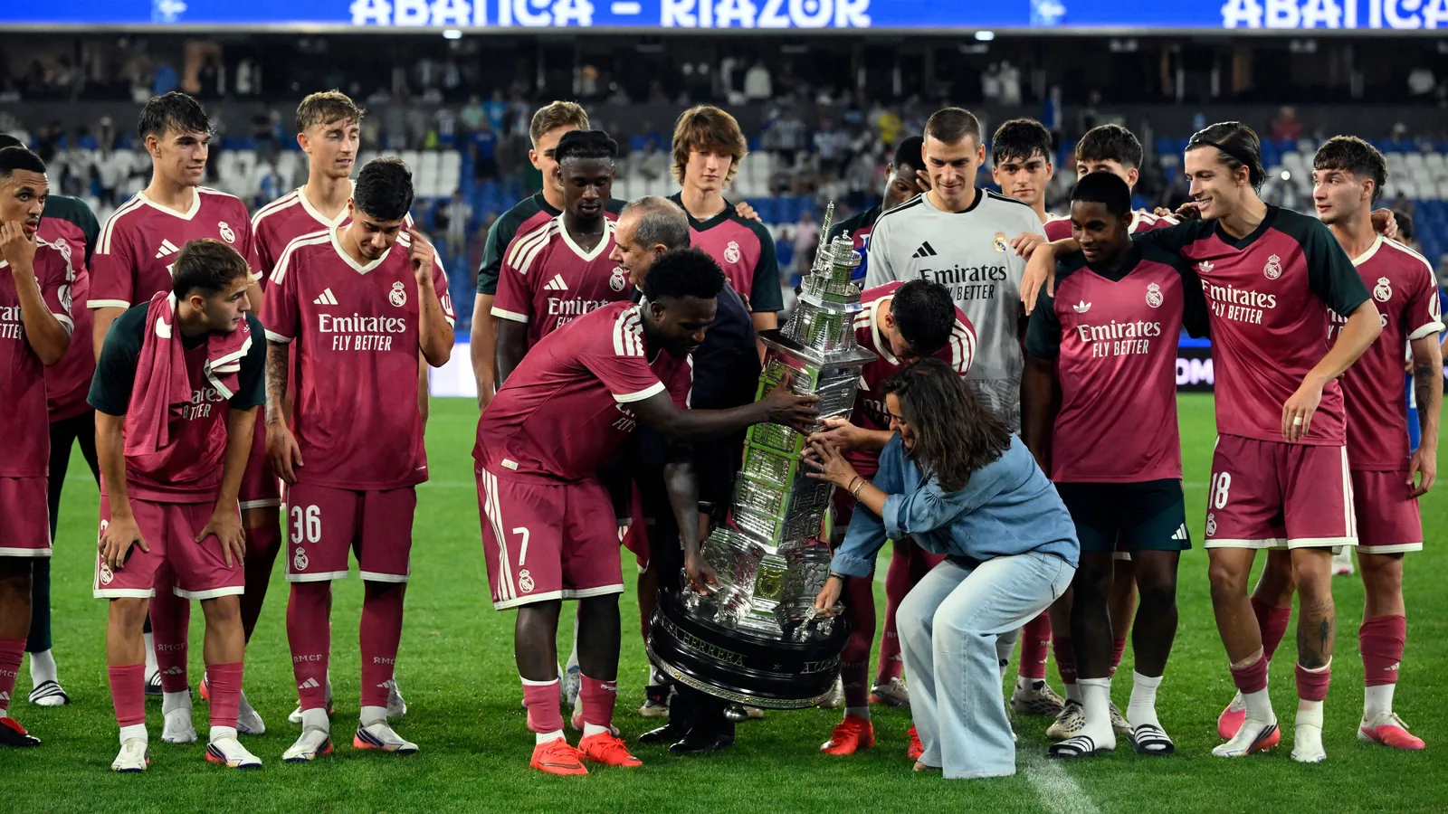 Le Real Madrid s'offre le Deportivo La Corogne grâce à un but de Brahim Diaz, Andreï Lounine passeur décisif - L'Équipe