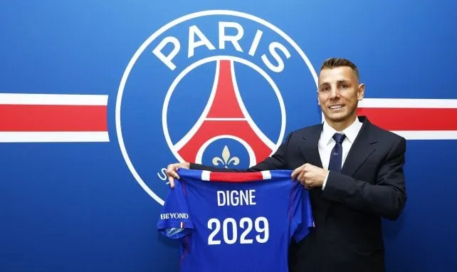 PSG : les premiers mots de Lucas Digne